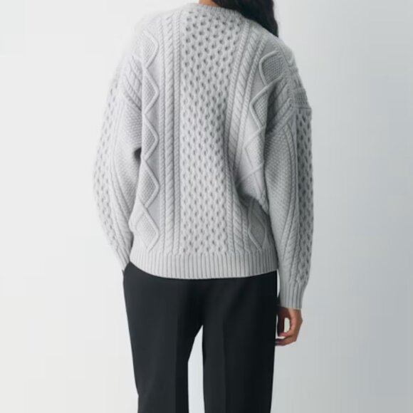 Heritage Knit Merino Wool Crew Sweater NWOT - Picture 3 of 4